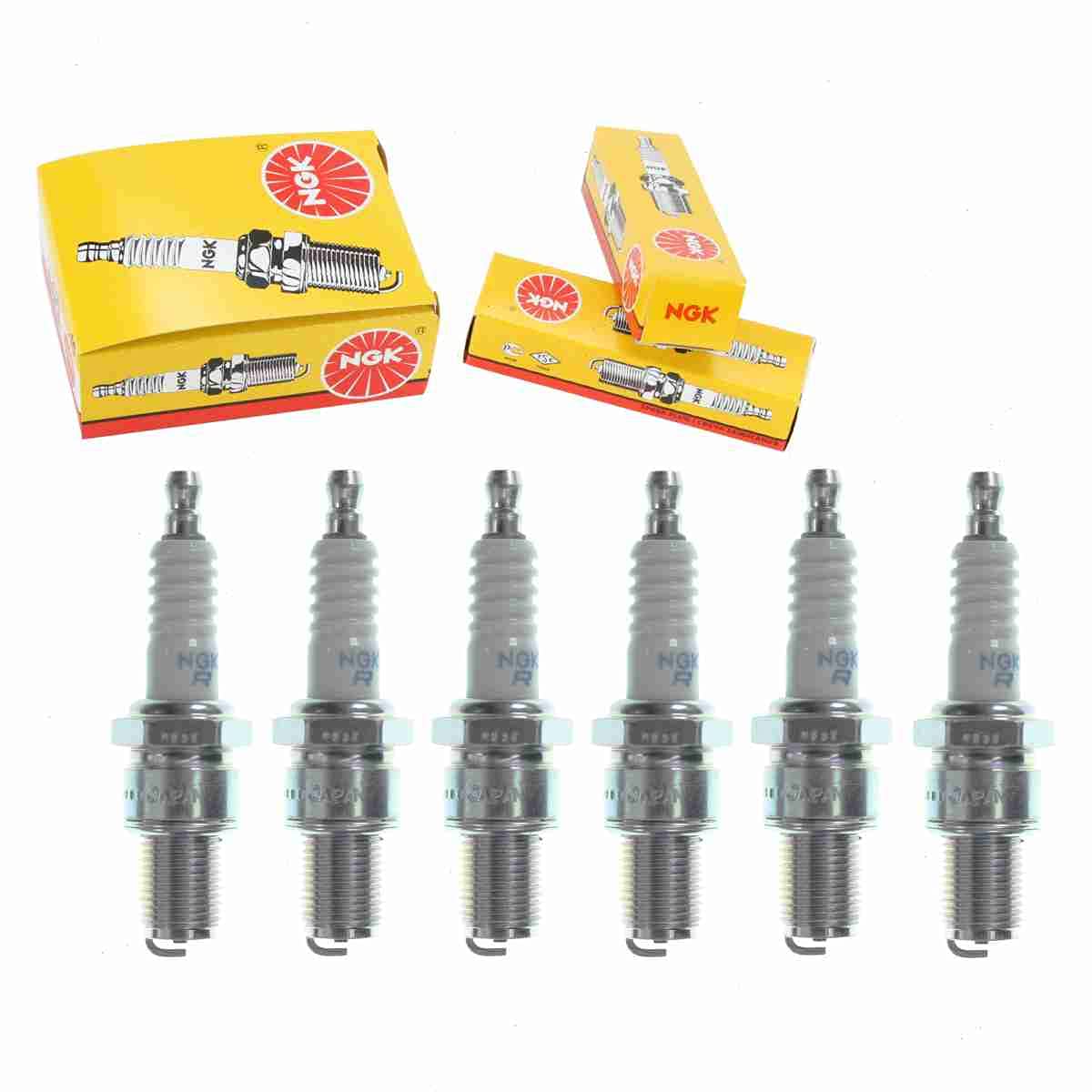 Amazon.com: 6 pc NGK Standard Spark Plugs compatible with Nissan